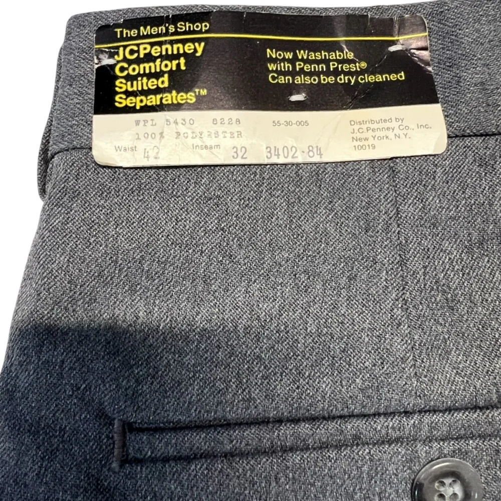 JC Penney NWT - Men’s Comfort Suited Separates Trouser Pants Sz. 42W